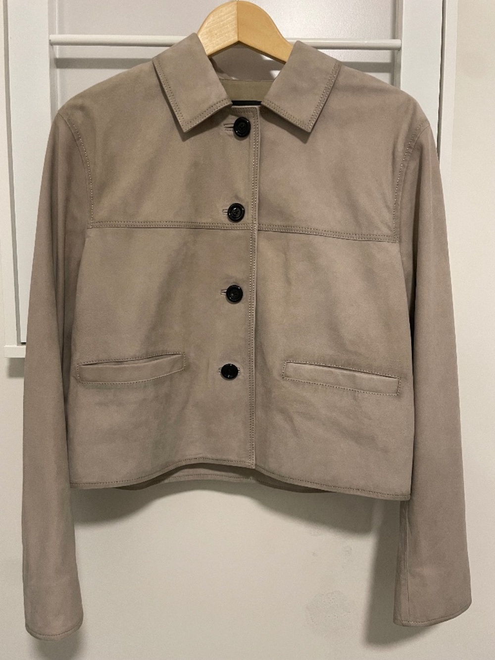 Massimo Dutti suede jacket